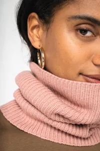 Eco-friendly unisex merino wool neckwarmer