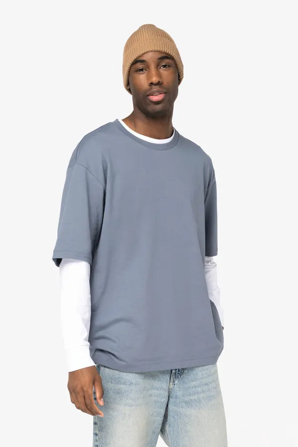 Eco-friendly men's oversize t-shirt
