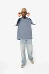 Eco-friendly men's oversize t-shirt
