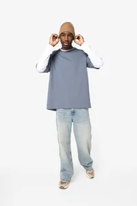 Eco-friendly men's oversize t-shirt