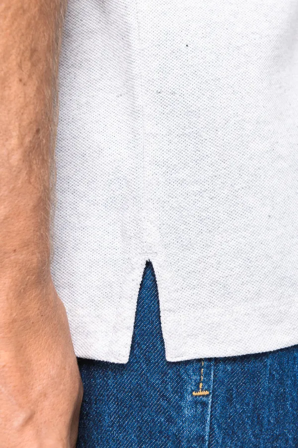 Eco-friendly men’s recycled polo shirt