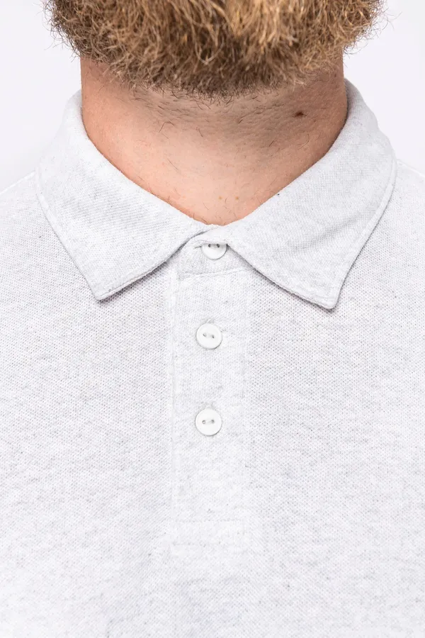 Eco-friendly men’s recycled polo shirt