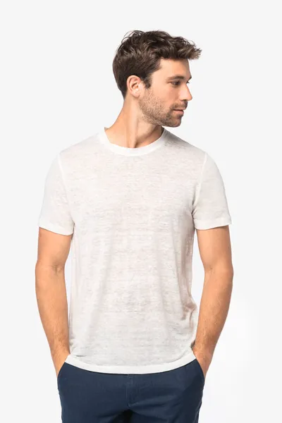 Men's linen t-shirt