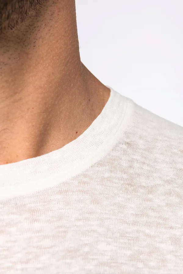 Men's linen t-shirt