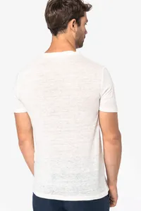 Men's linen t-shirt