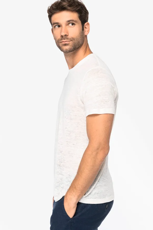 Men's linen t-shirt