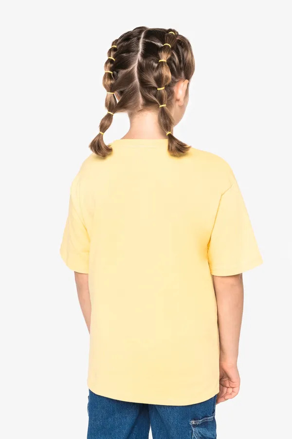 Eco-friendly kids' oversize t-shirt