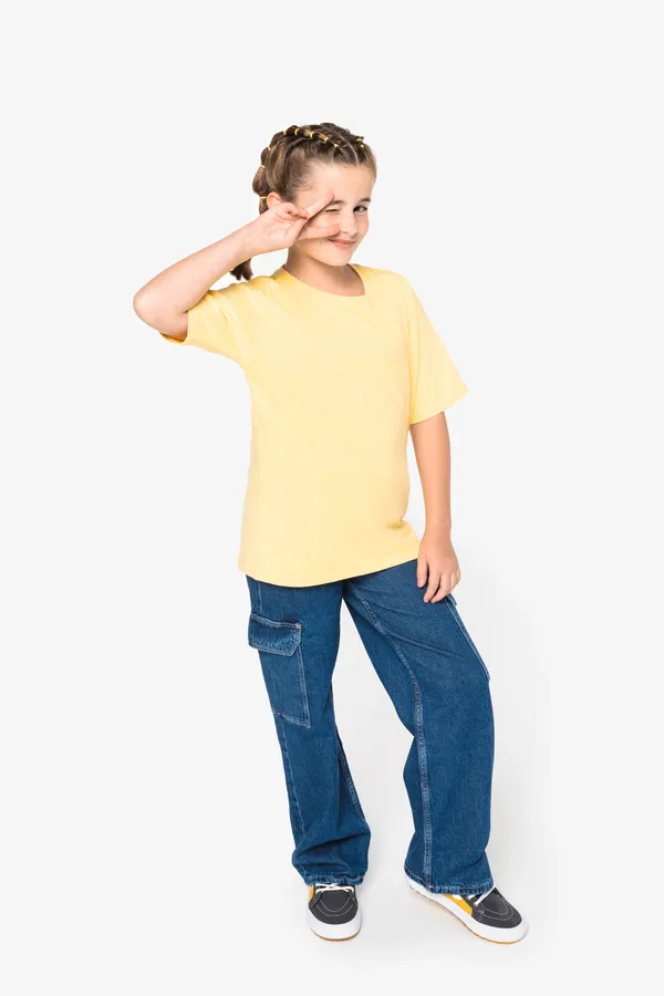 Eco-friendly kids' oversize t-shirt