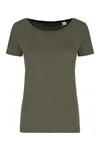 Damen Modal-T-Shirt Organic khaki