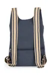 Umweltfreundlicher Rucksack horizon blue / desert sand / horizon blue stripes