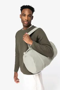Fleece duffel bag