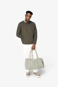 Fleece duffel bag