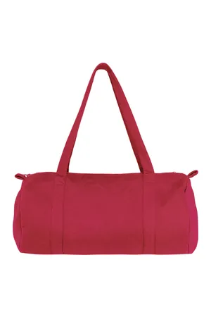 Reisetasche aus Molton Hibiscus Red