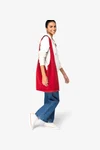 Fleece shoulder bag