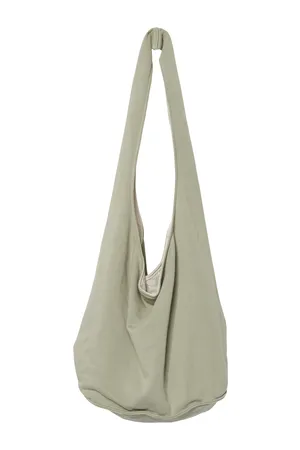 Umhängetasche aus Molton Almond Green