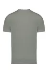 Umweltfreundliches unversäumtes Herren Slub-T-Shirt Almond Green