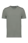 Umweltfreundliches unversäumtes Herren Slub-T-Shirt Almond Green