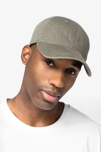 Eco-friendly unisex washed effect cap
