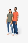 Eco-friendly unisex washed effect t-shirt