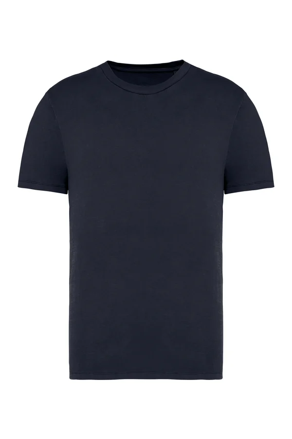 Umweltfreundliches ausgewaschenes Unisex T-Shirt Washed Coal Grey