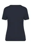 Umweltfreundliches ausgewaschenes Damen-T-Shirt Washed Coal Grey