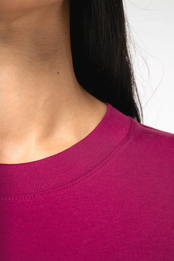 Eco-friendly ladies’ oversize t-shirt