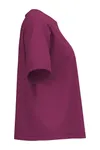 Umweltfreundliches Oversize Damen-T-Shirt Cherry Purple