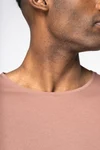 Umweltfreundliches ausgewaschenes Unisex T-Shirt mit langen Ärmeln