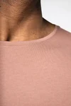 Umweltfreundliches ausgewaschenes Unisex T-Shirt mit langen Ärmeln