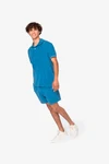 Eco-friendly men's Terry Towel polo shirt