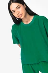 Umweltfreundliches Damen-T-Shirt aus Frottee