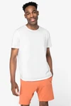 Herren T-Shirt mit abgerundetem Saum