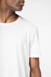 Herren T-Shirt mit abgerundetem Saum