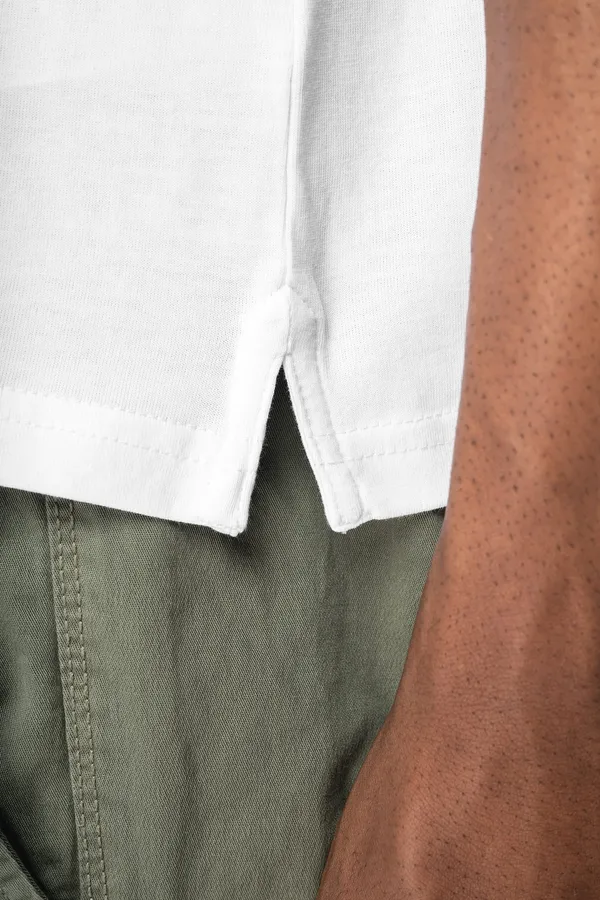 Eco-friendly men's polo shirt