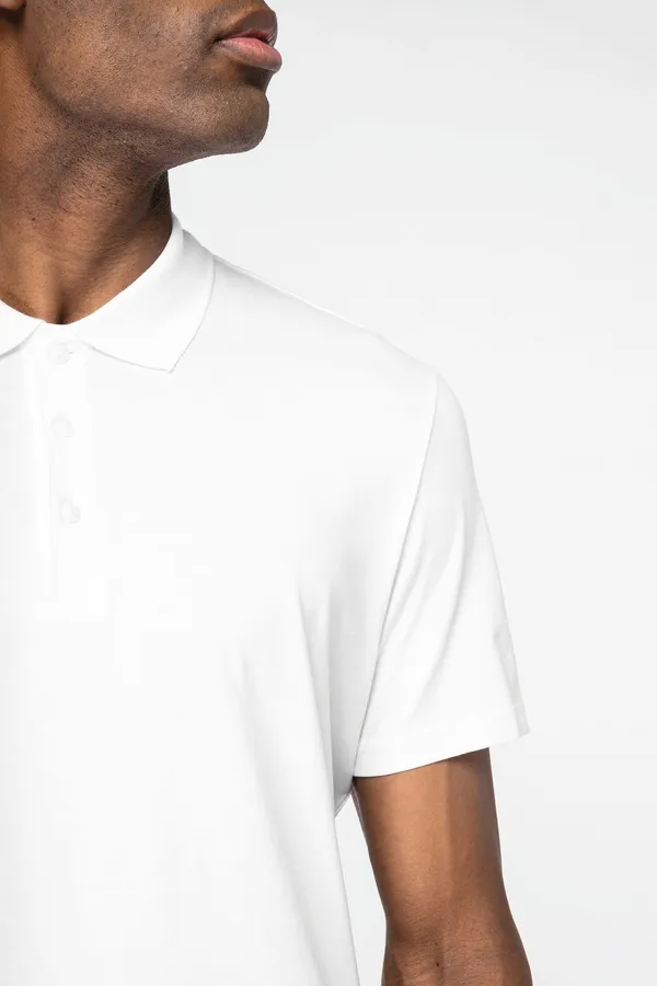 Eco-friendly men's polo shirt