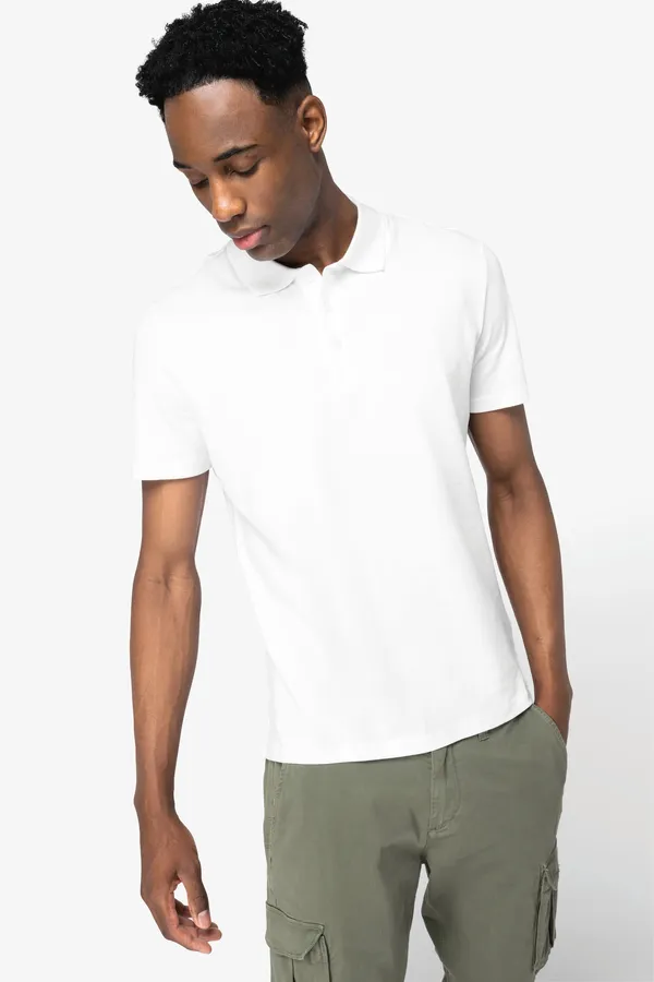 Eco-friendly men's polo shirt
