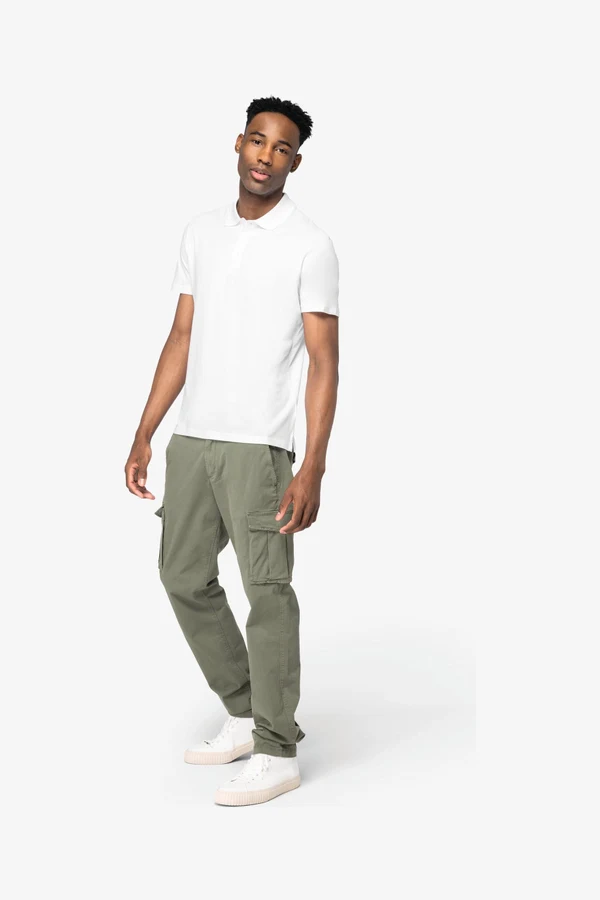 Eco-friendly men's polo shirt