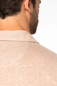 Men’s linen polo shirt