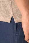 Herren-Polohemd aus Leinen
