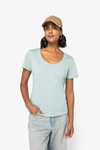 Umweltfreundliches Damen-Slub-T-Shirt