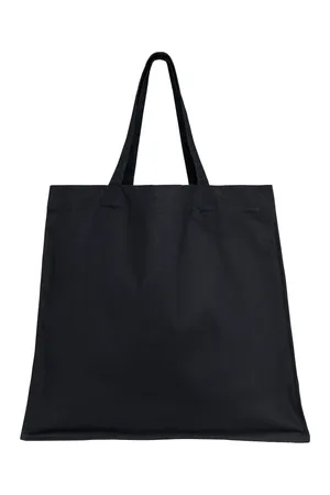 Lange umweltfreundliche Shoppingtasche Black