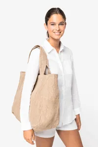 Jute shopping bag