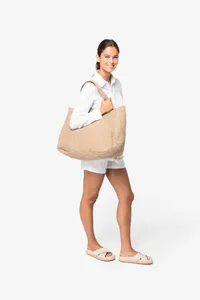 Jute shopping bag