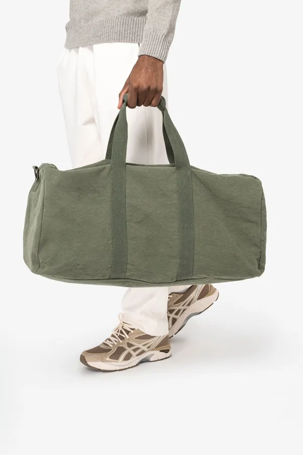 Eco-friendly vintage travel bag