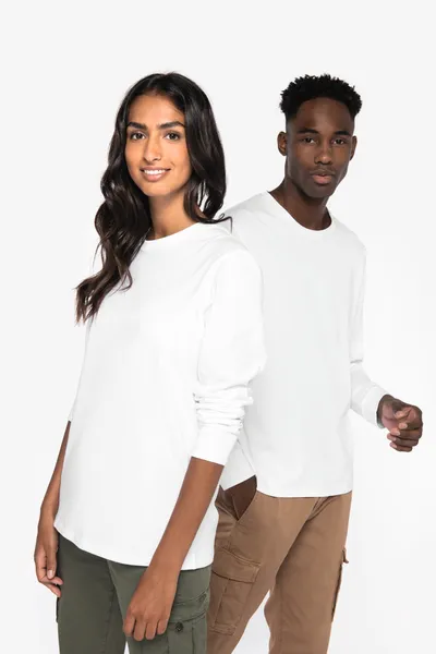 Unisex-T-Shirt mit langen Ärmeln