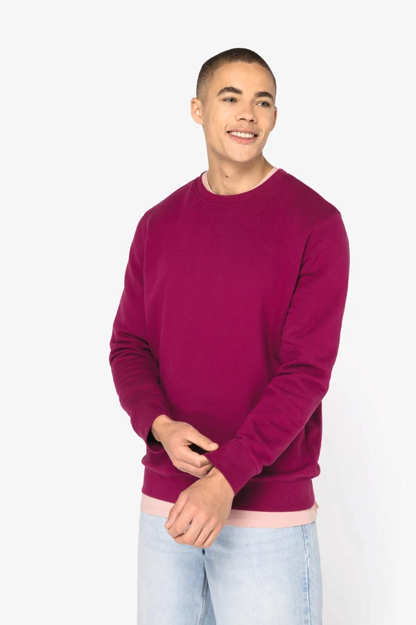 Umweltfreundliches Unisex-Sweatshirt mit Rundhalsausschnitt