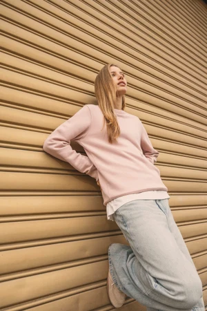 Umweltfreundliches Unisex-Sweatshirt mit Rundhalsausschnitt
