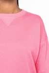 Umweltfreundliches Sweatshirt mit hängenden Schultern Damen