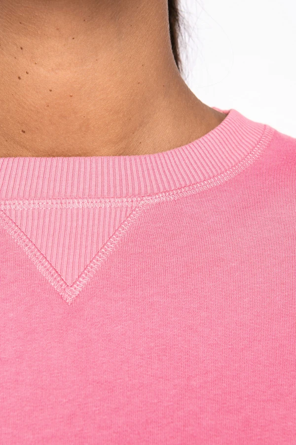 Umweltfreundliches Sweatshirt mit hängenden Schultern Damen