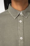 Umweltfreundliches Ausgewaschene Bluse